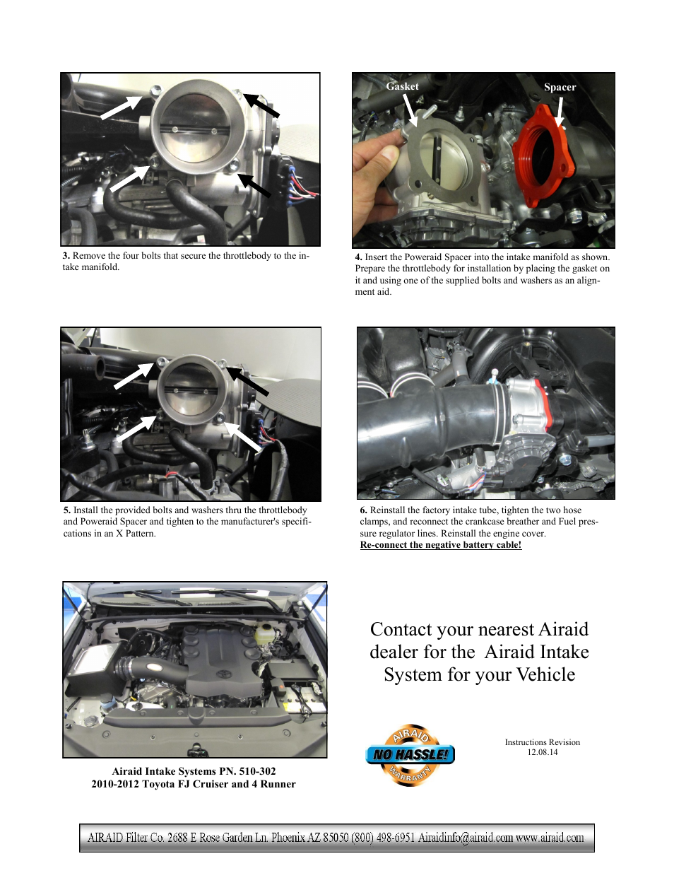 Airaid 510-628 User Manual | Page 2 / 2