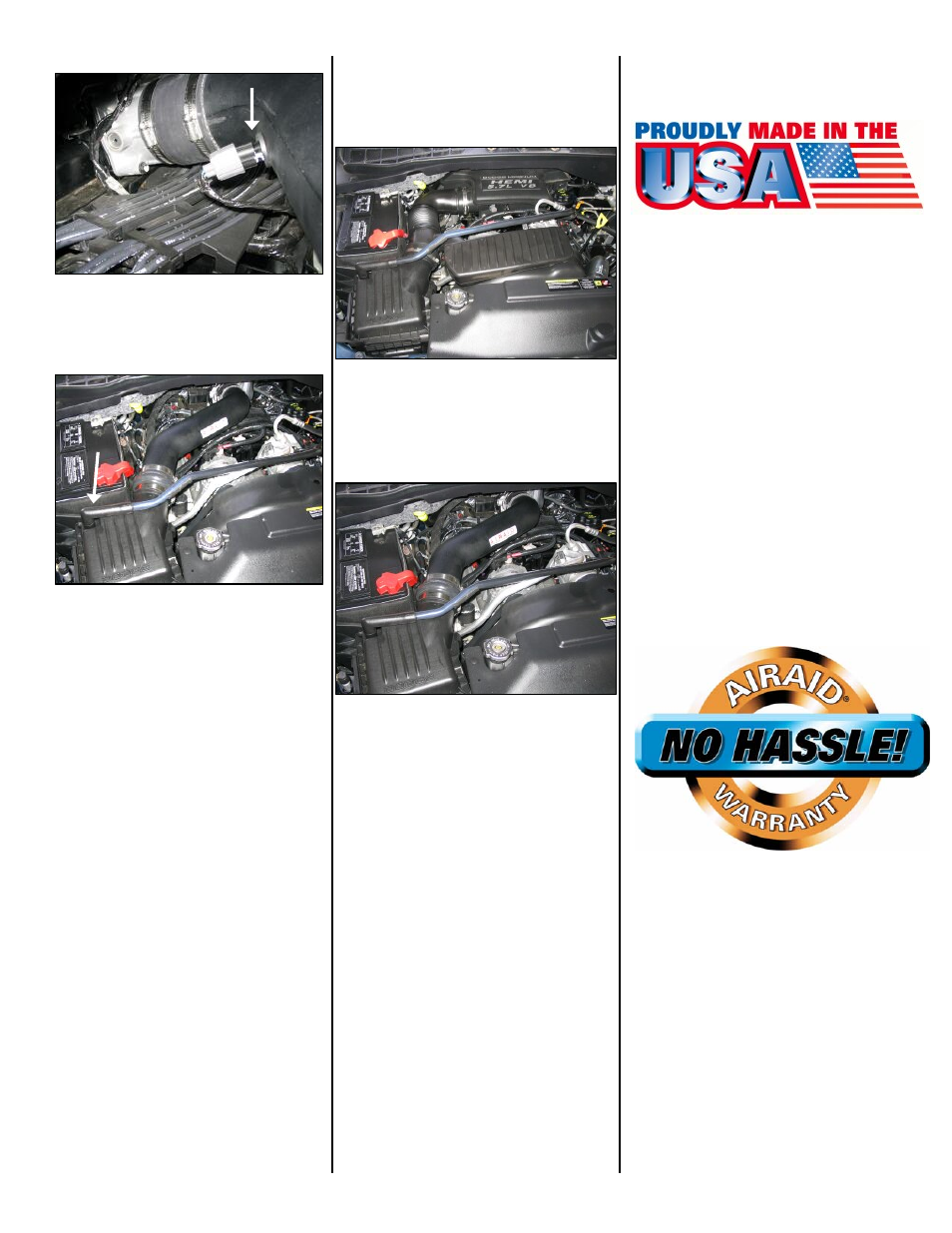 Before, After | Airaid 300-743 User Manual | Page 3 / 4