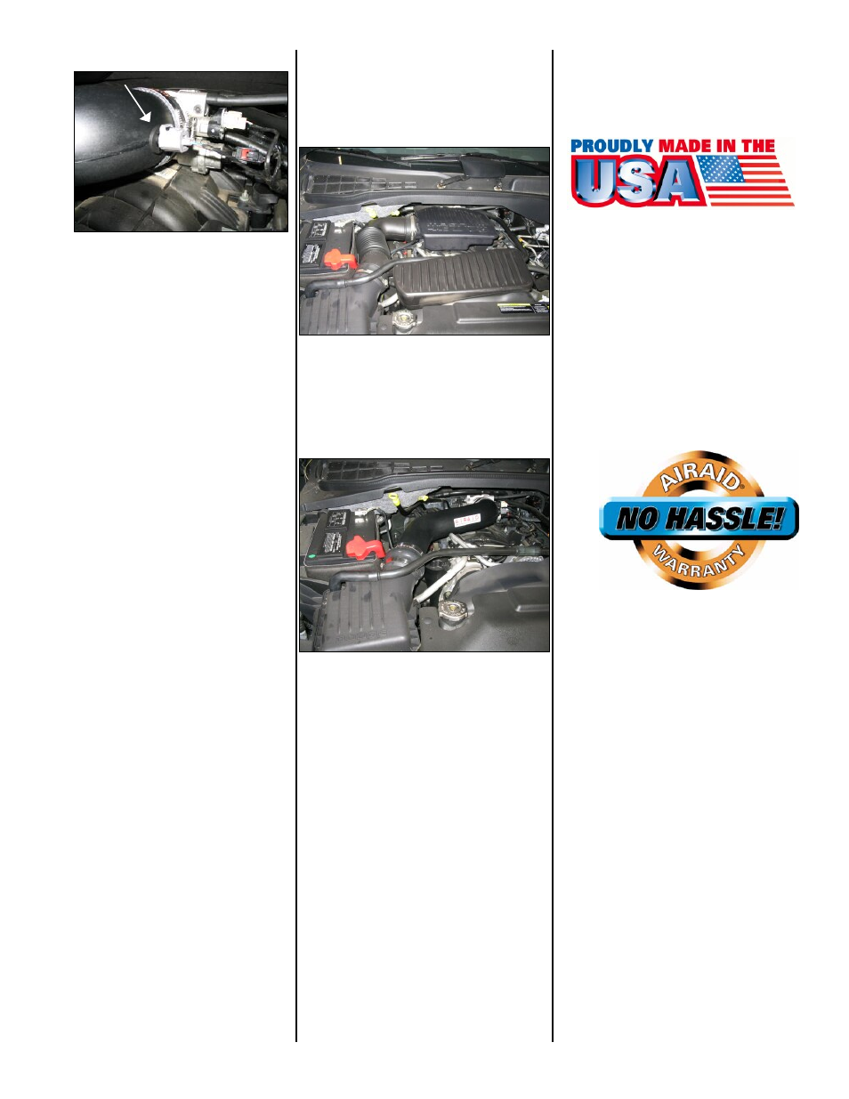 Before, After | Airaid 300-744 User Manual | Page 3 / 4