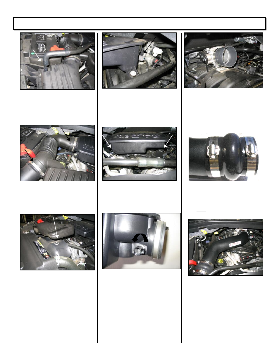 Installation instructions. read me | Airaid 301-744 User Manual | Page 2 / 4