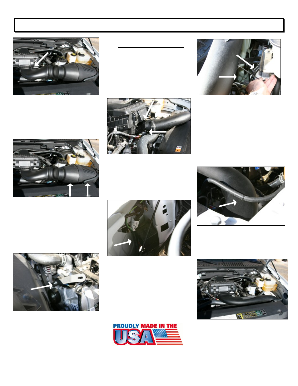 Installation instructions. read me | Airaid 400-766 User Manual | Page 2 / 4