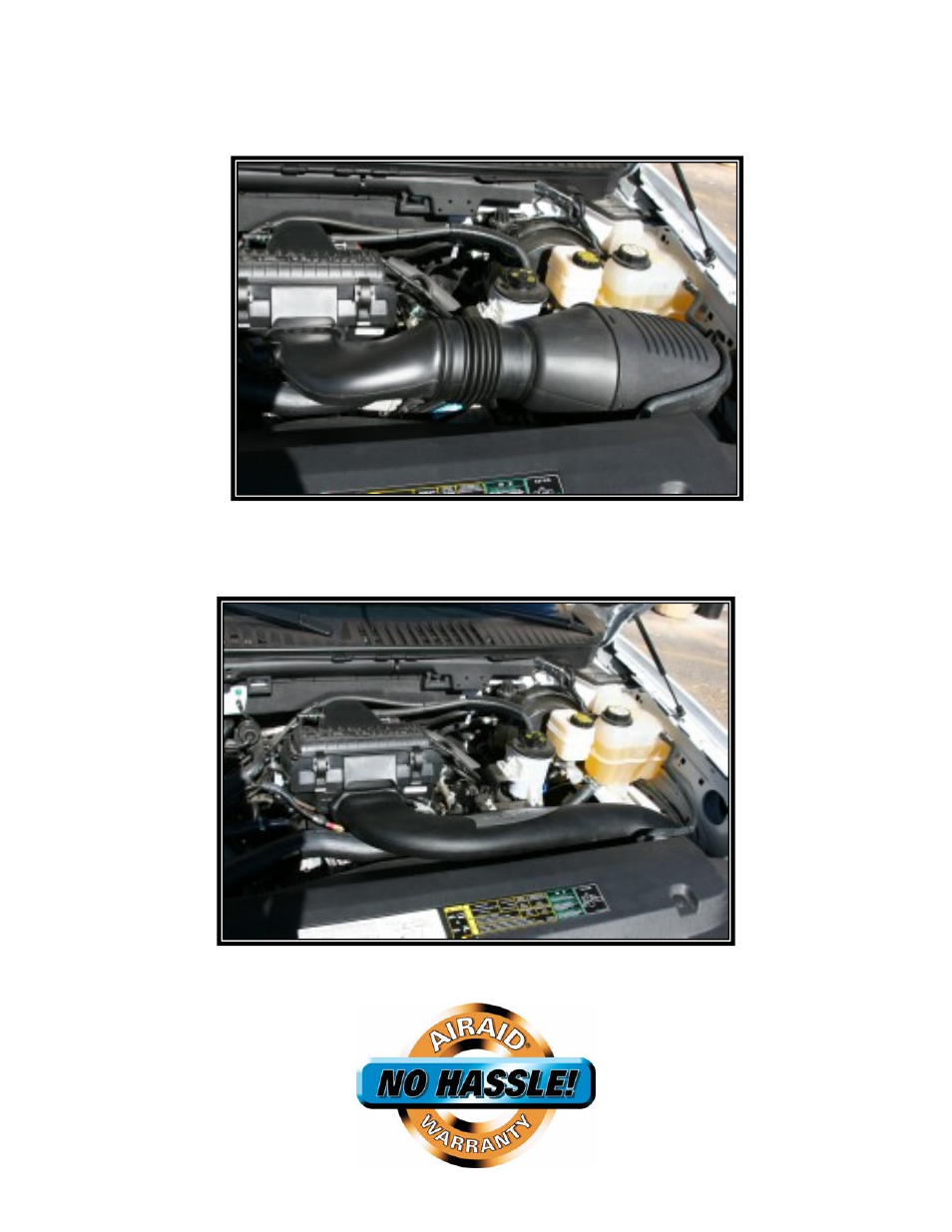 After before | Airaid 400-766 User Manual | Page 3 / 4