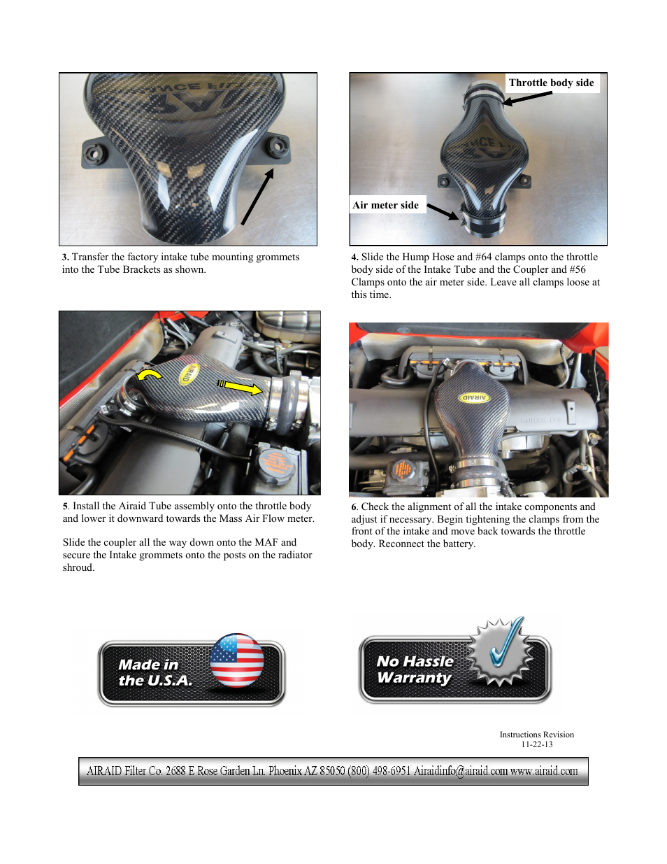 Airaid 250-992C User Manual | Page 2 / 2