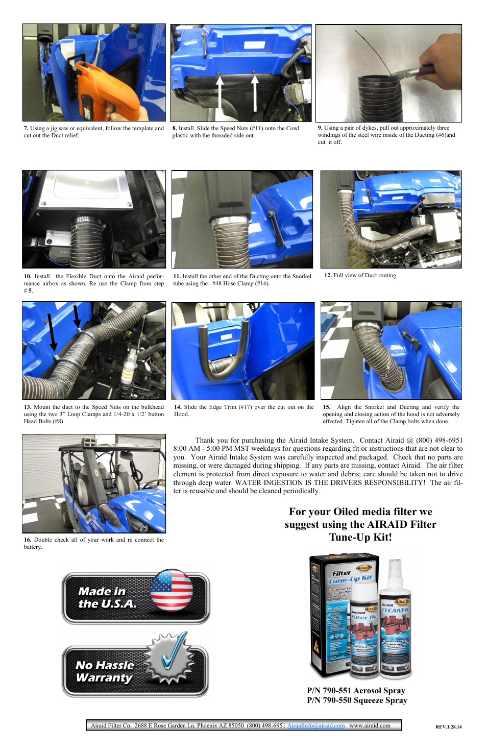 Airaid 883-311 User Manual | Page 2 / 3