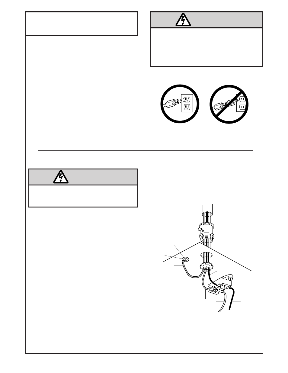Electrical requirements, Warning, Installation step 9 | Chamberlain 985 User Manual | Page 16 / 36
