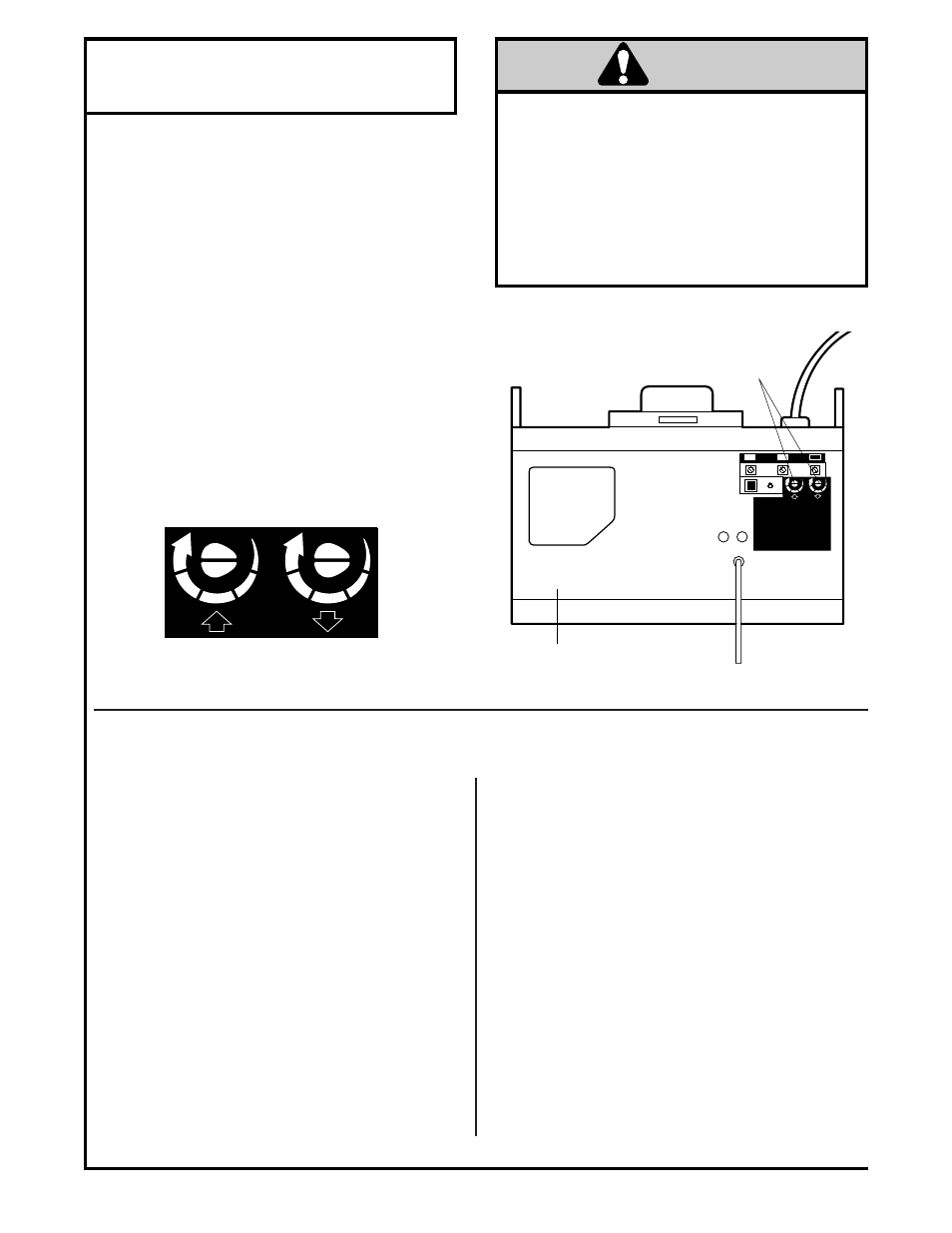 Adjust force, Warning, Adjustment step 2 | Adjust the force, How and when to adjust the forces | Chamberlain 985 User Manual | Page 25 / 36