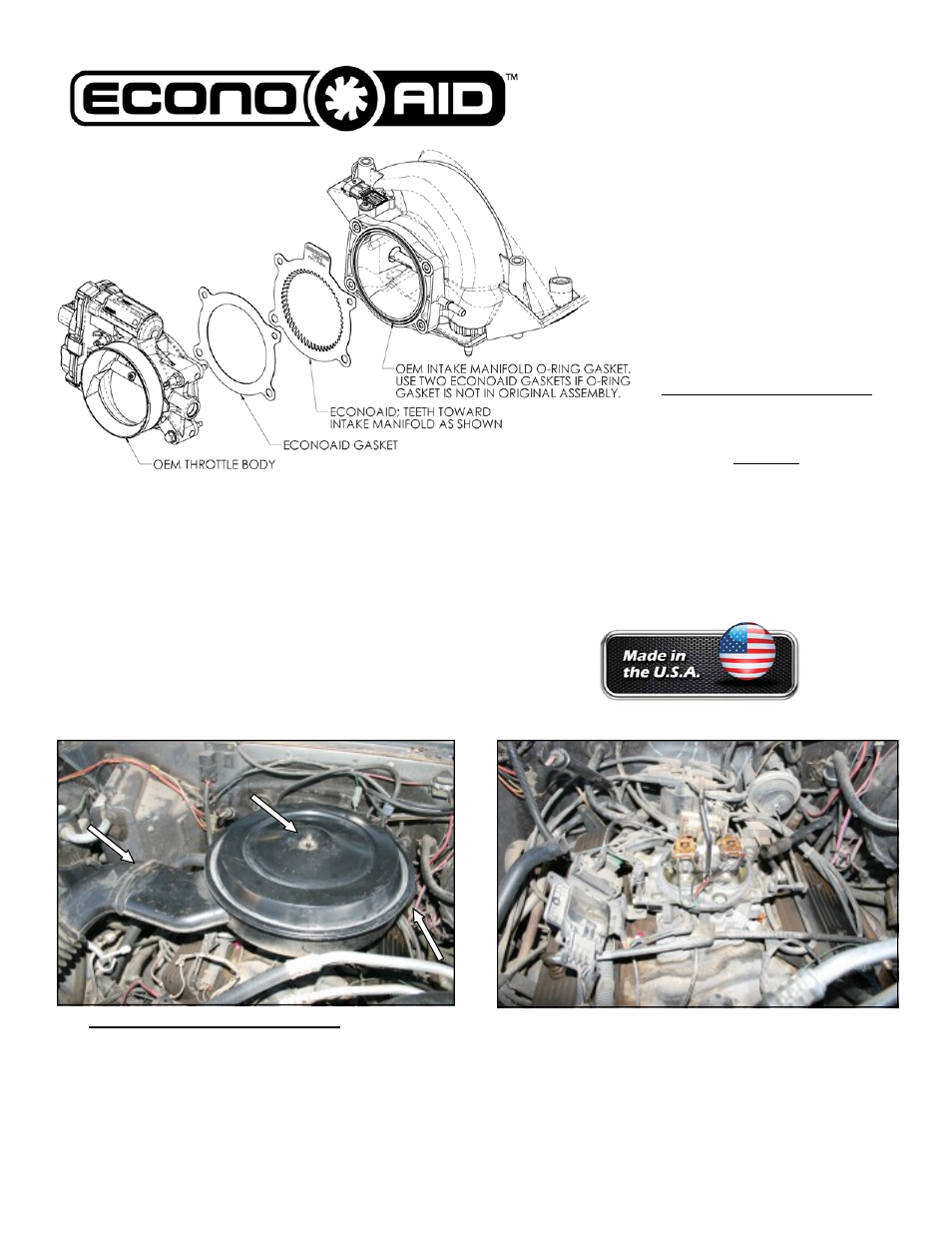 Airaid 1008 User Manual | 2 pages