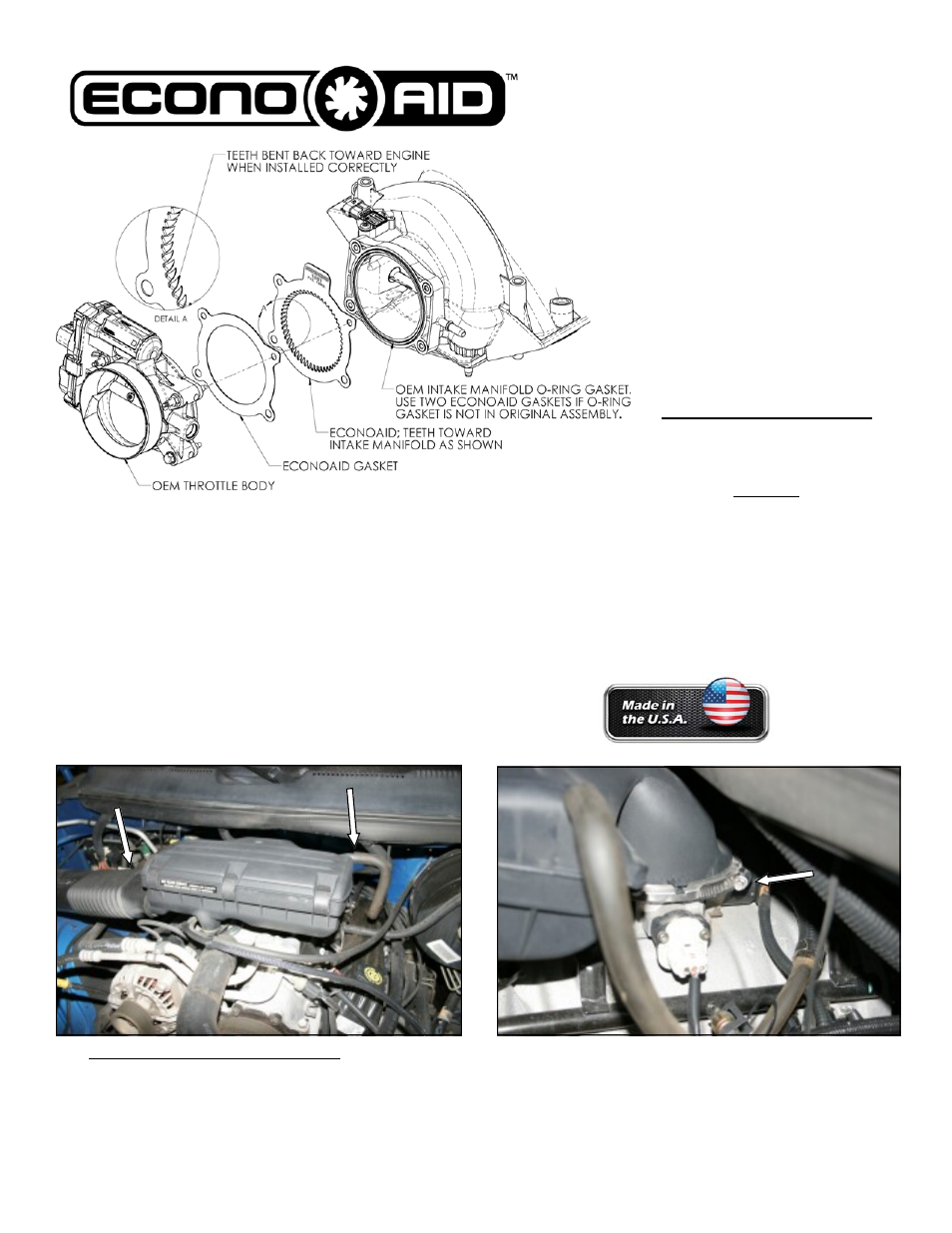 Airaid 1010 User Manual | 2 pages