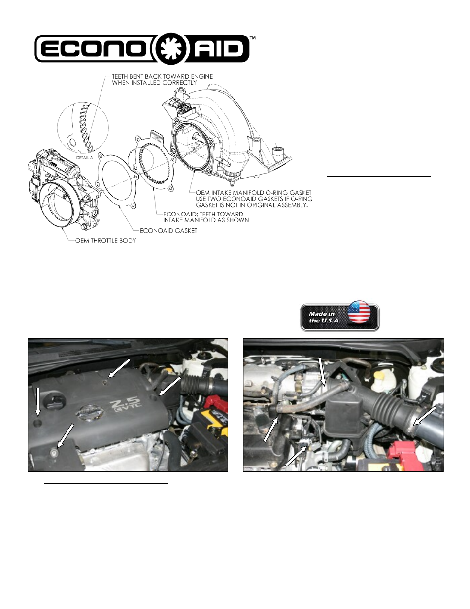 Airaid 1020 User Manual | 2 pages