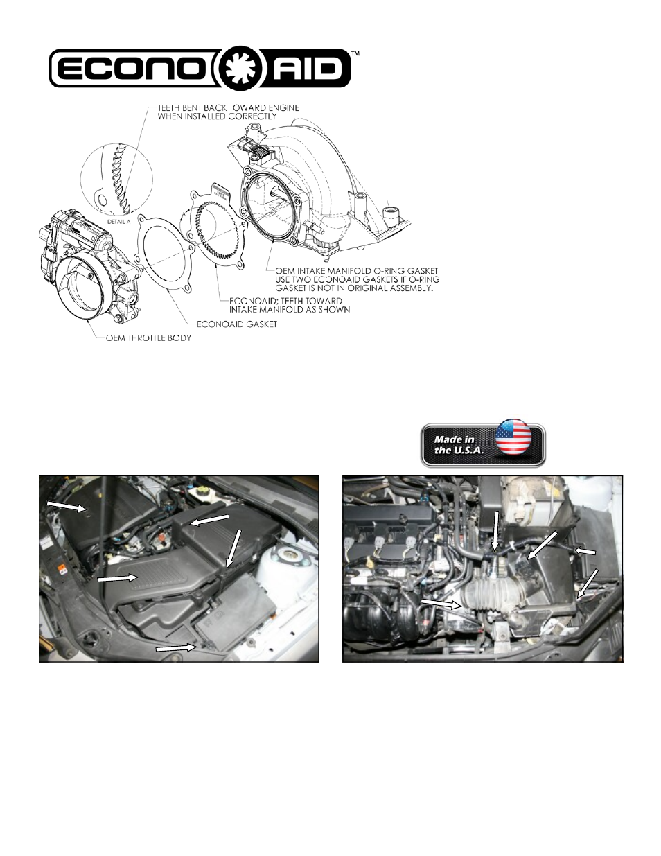 Airaid 1021 User Manual | 2 pages