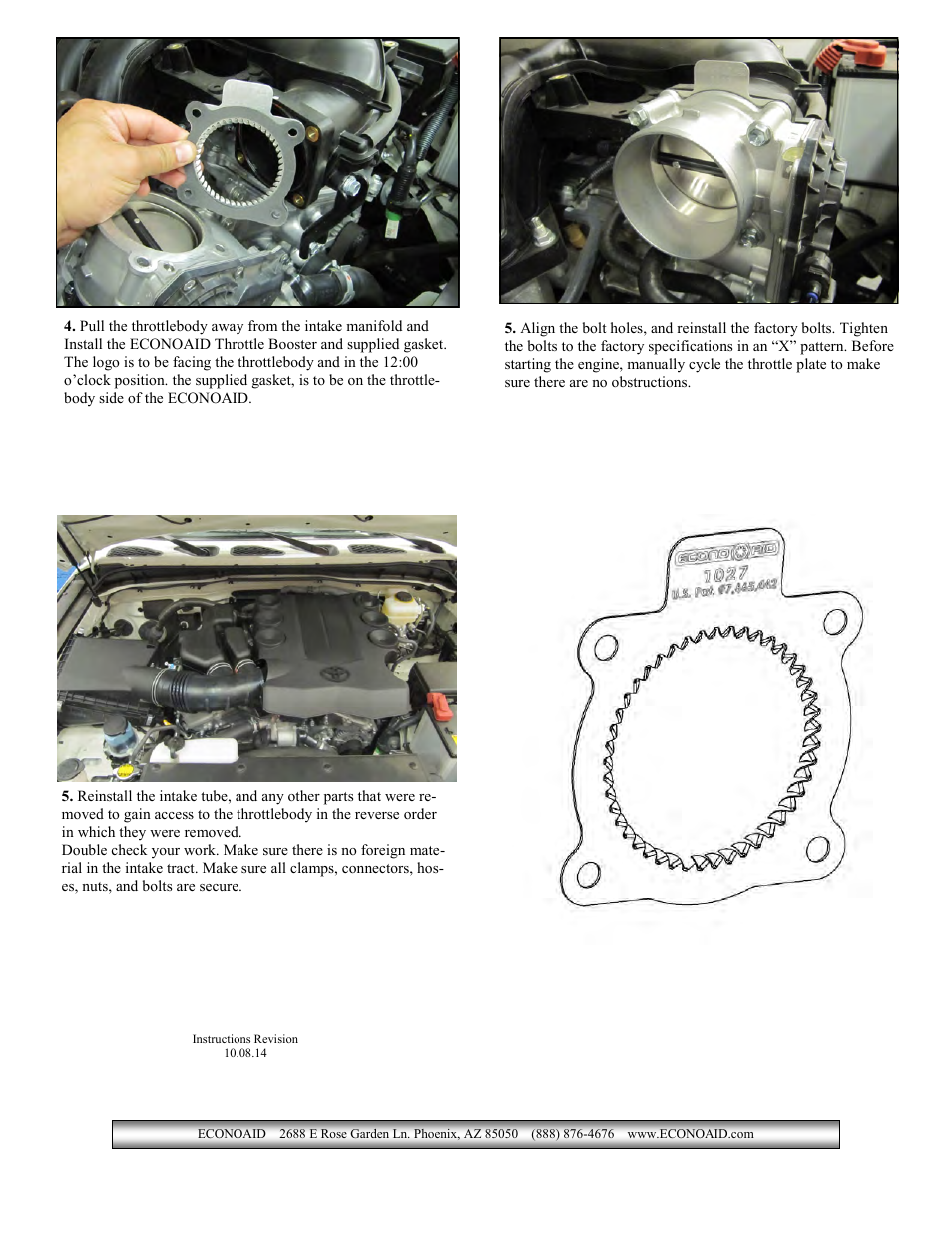 Airaid 1027 User Manual | Page 2 / 2