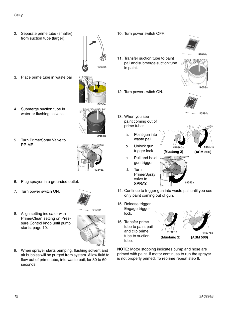 AIRLESSCO SP200 User Manual | Page 12 / 34