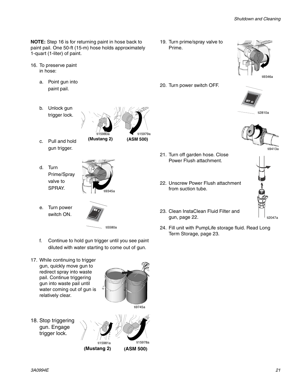 AIRLESSCO SP200 User Manual | Page 21 / 34