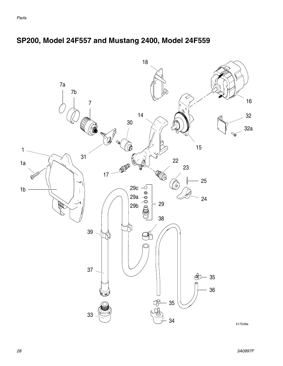 AIRLESSCO SP200 User Manual | Page 28 / 38