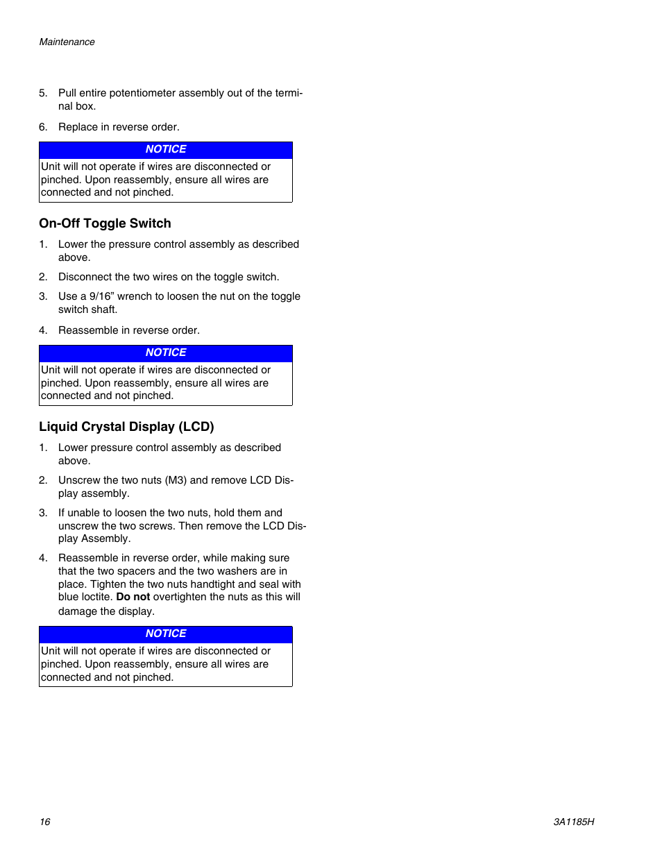 AIRLESSCO LP500 User Manual | Page 16 / 34