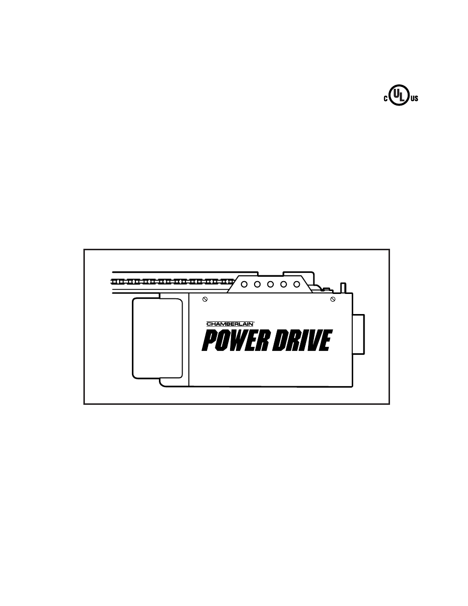 Chamberlain POWER DRIVE PD200 User Manual | 40 pages