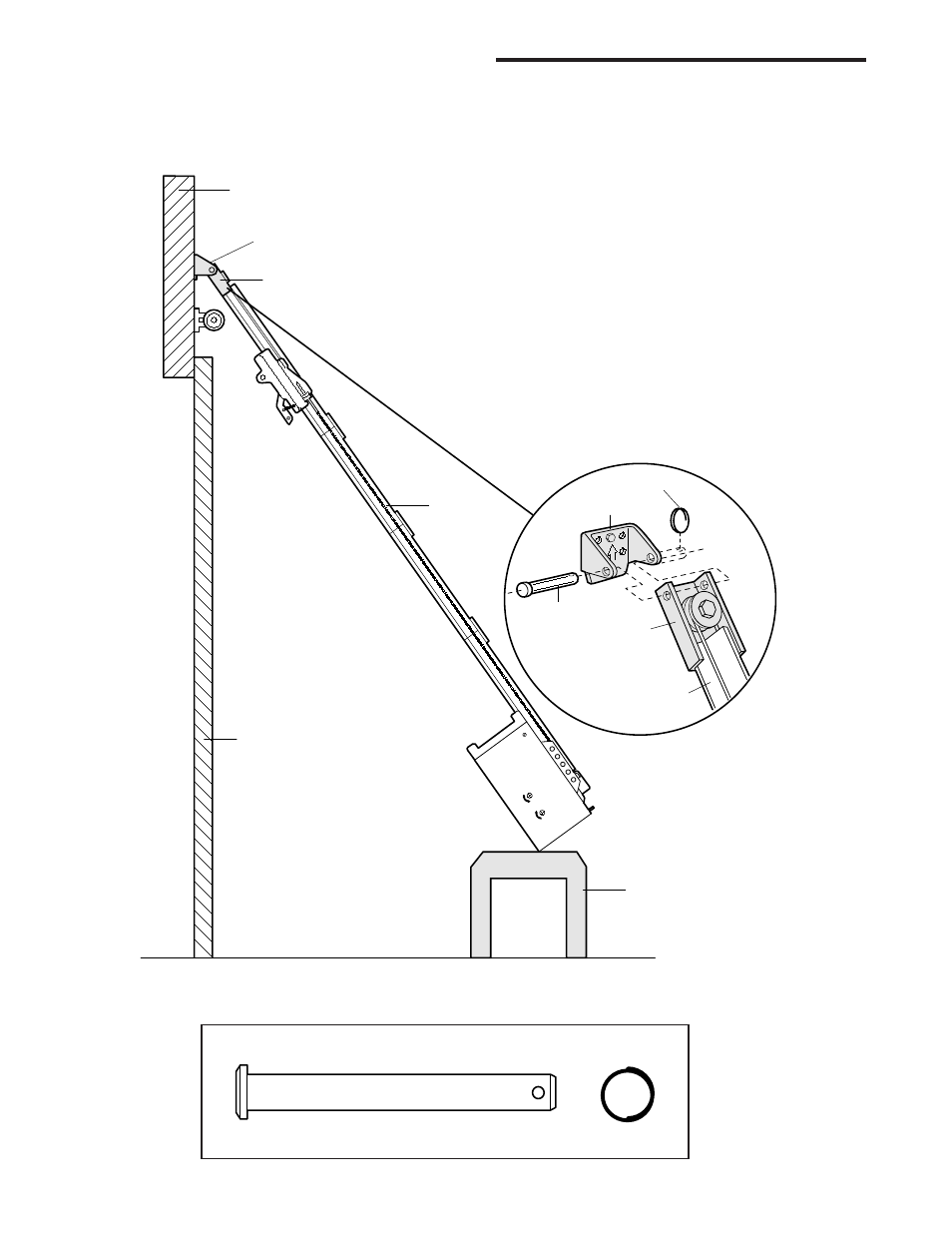 Attach the t-rail to the header bracket, Installation step 3 | Chamberlain POWER DRIVE PD200 User Manual | Page 15 / 40