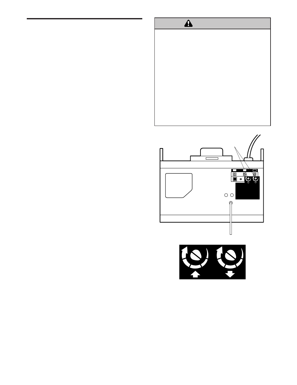 Adjust the force, Care of your opener, Warning | Adjustment step 2 | Chamberlain POWER DRIVE PD200 User Manual | Page 29 / 40