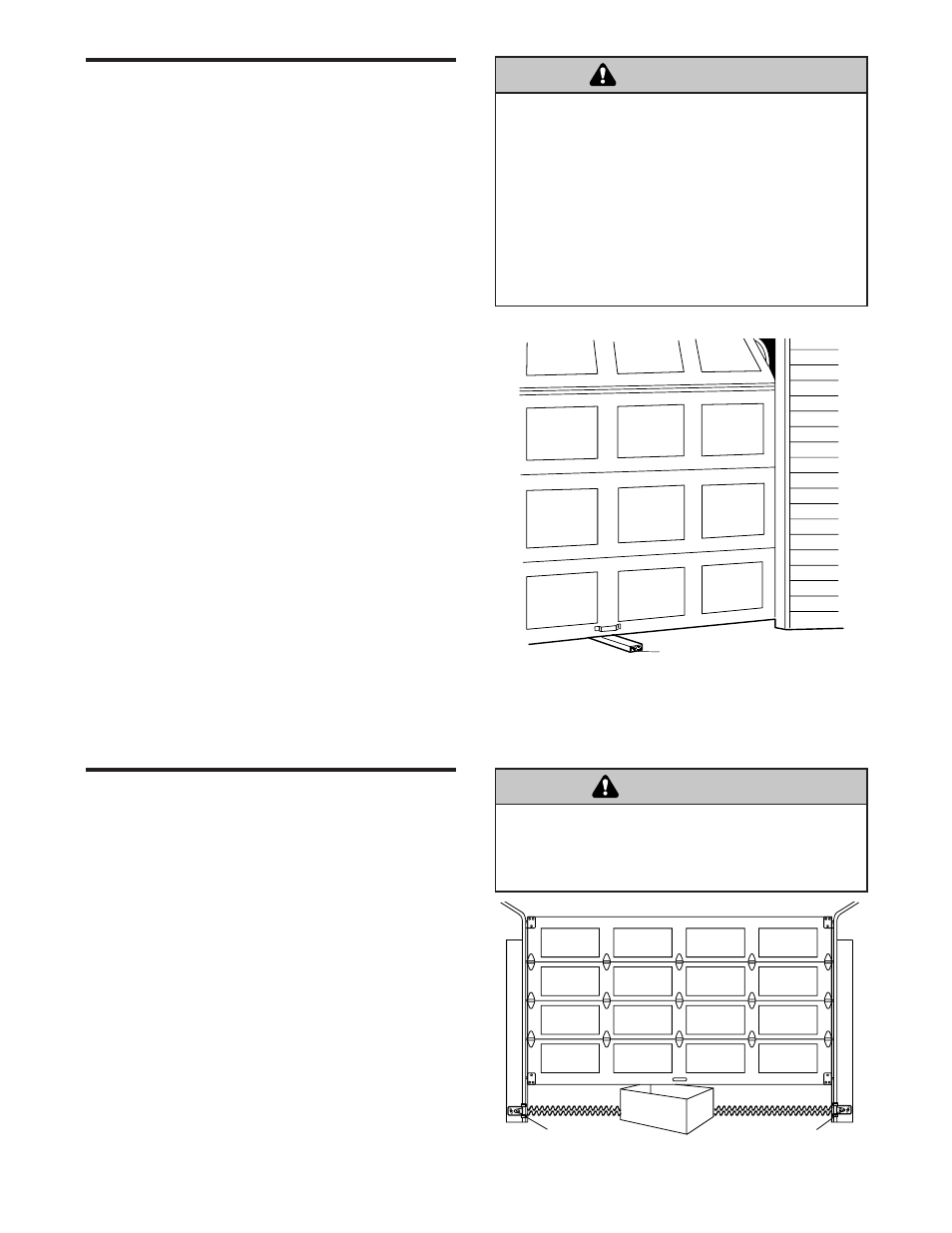 Test the safety reversal system, Test the protector system, Warning | Adjustment step 3, Adjustment step 4 | Chamberlain POWER DRIVE PD200 User Manual | Page 30 / 40