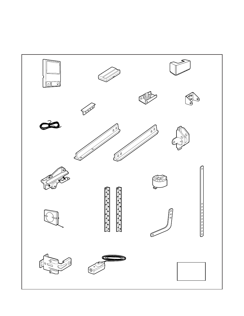 Carton inventory | Chamberlain POWER DRIVE PD200 User Manual | Page 6 / 40