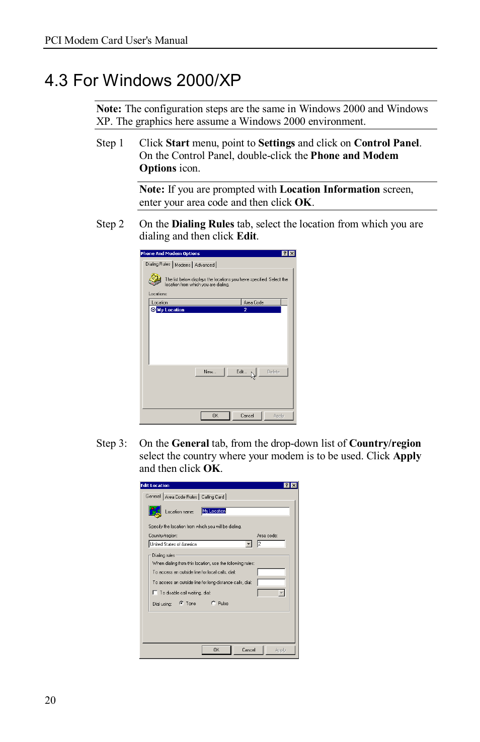 3 for windows 2000/xp | Airlink AML001 User Manual | Page 22 / 78