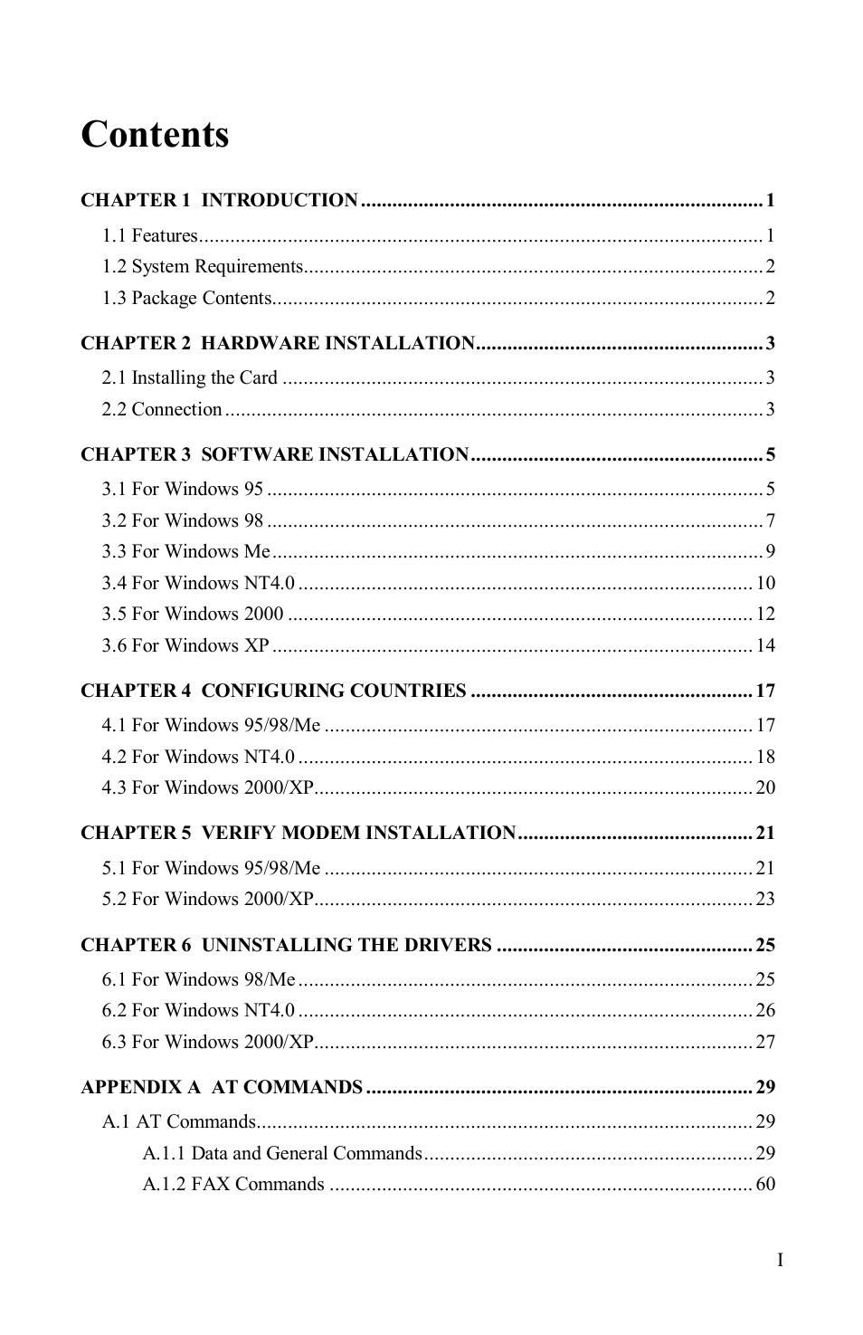 Airlink AML001 User Manual | Page 3 / 78
