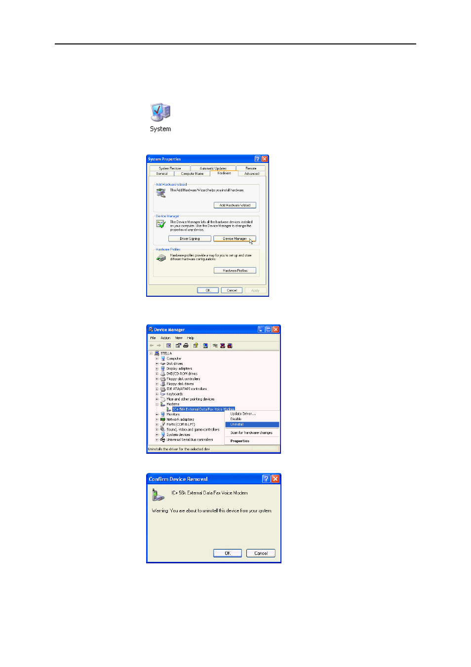 3 uninstallation from windows xp | Airlink AME001 User Manual | Page 26 / 50