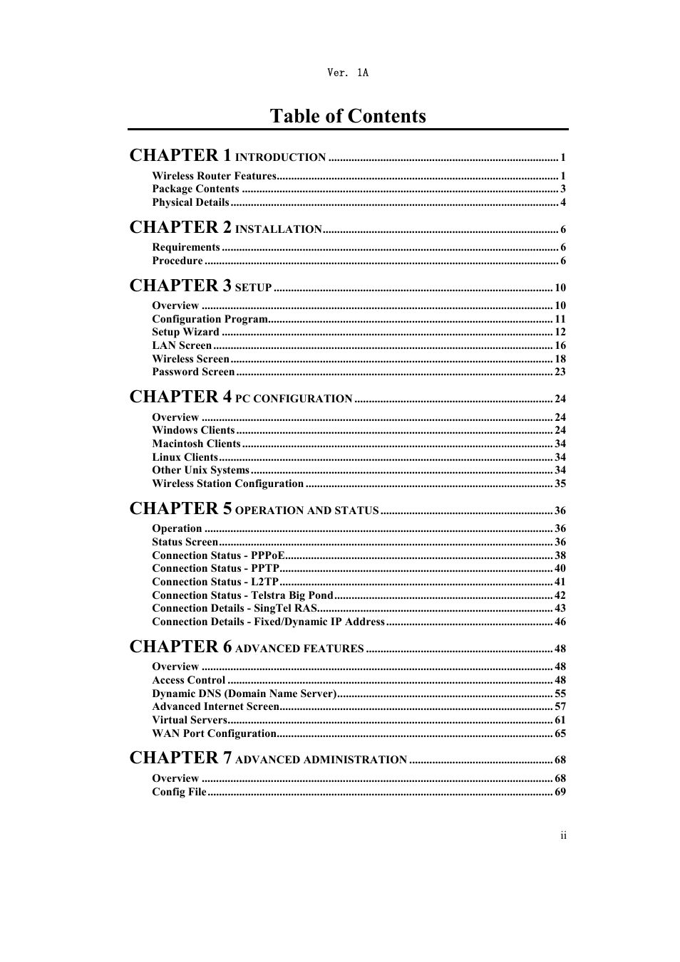 Airlink AR315W User Manual | Page 2 / 96