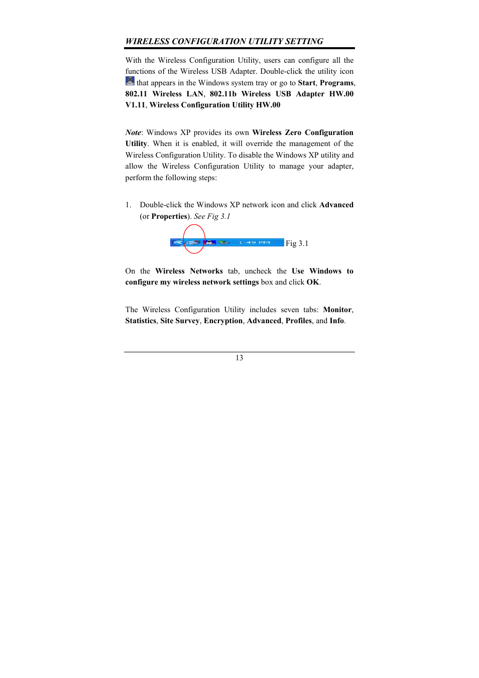 Wireless configuration utility setting | Airlink AWLL017 User Manual | Page 13 / 25