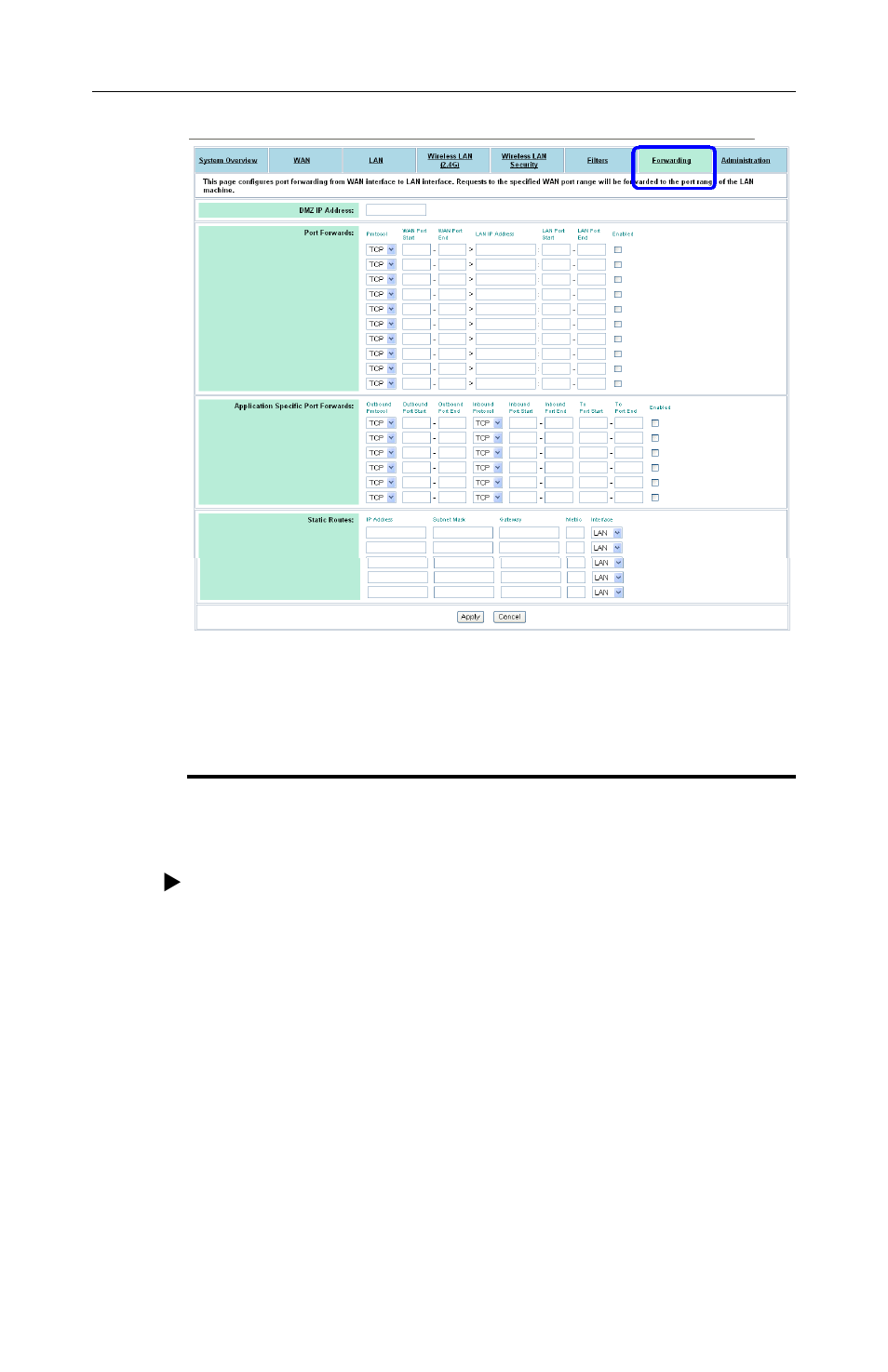 0 administration | Airlink RT210W User Manual | Page 55 / 64