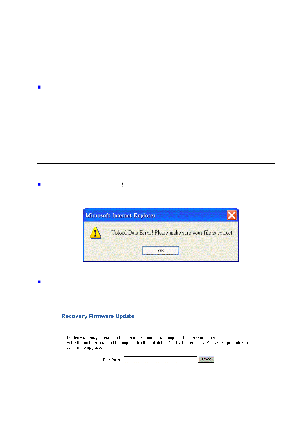 Problems with upgrading | Airlink RTW026 User Manual | Page 74 / 80