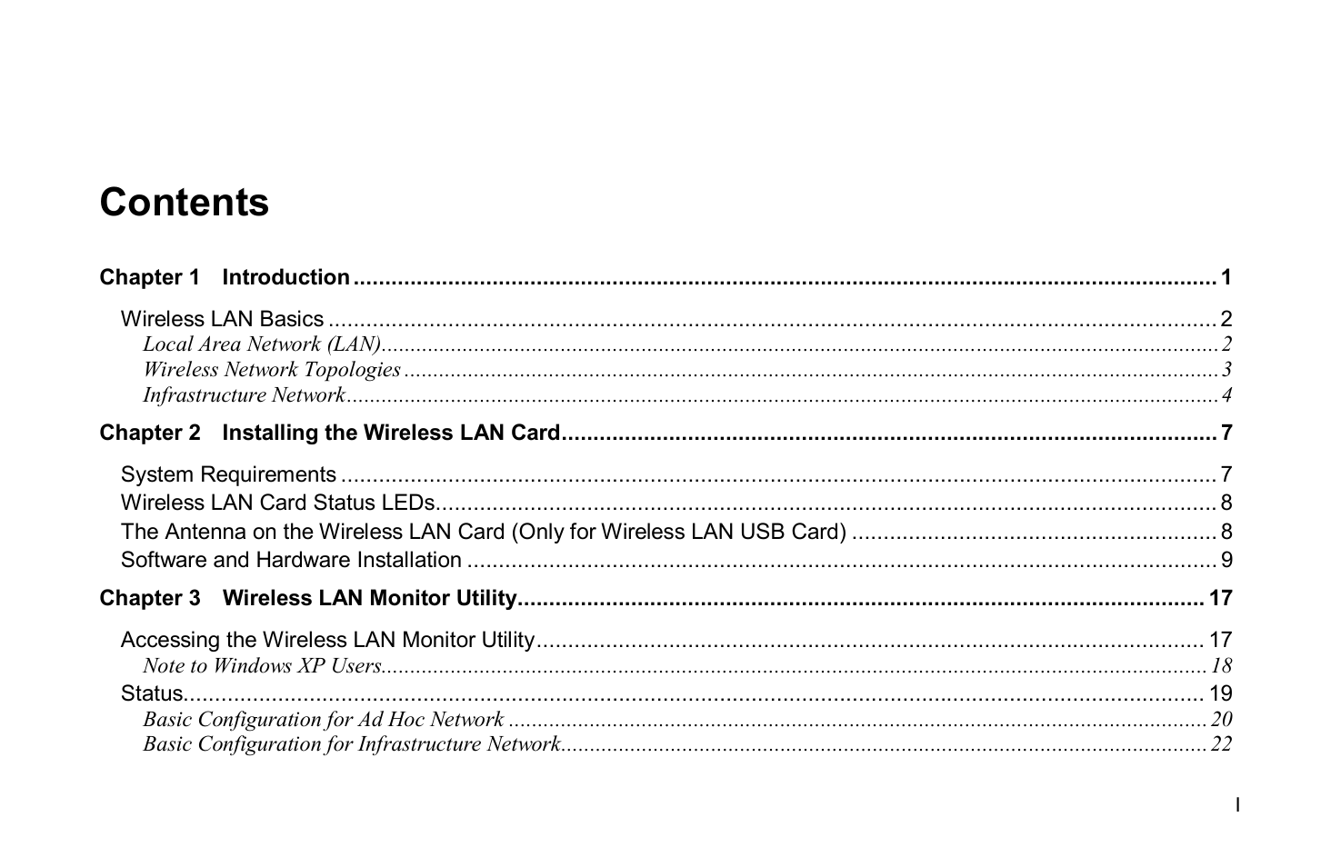 Airlink WLL013 User Manual | Page 3 / 84