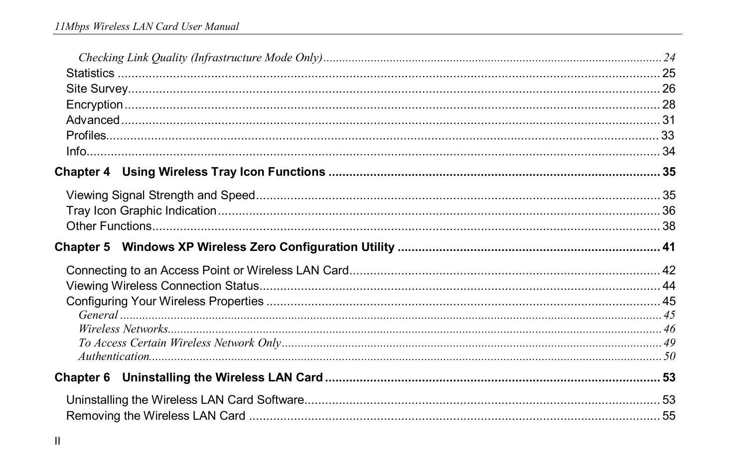 Airlink WLL013 User Manual | Page 4 / 84