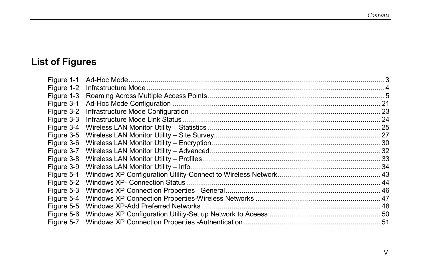 List of figures | Airlink WLL013 User Manual | Page 7 / 84