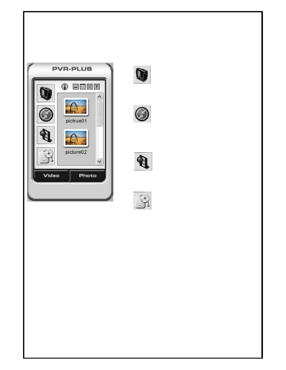 Chapter 4 using pvr plus | Airlink ATVUSB05 User Manual | Page 12 / 41