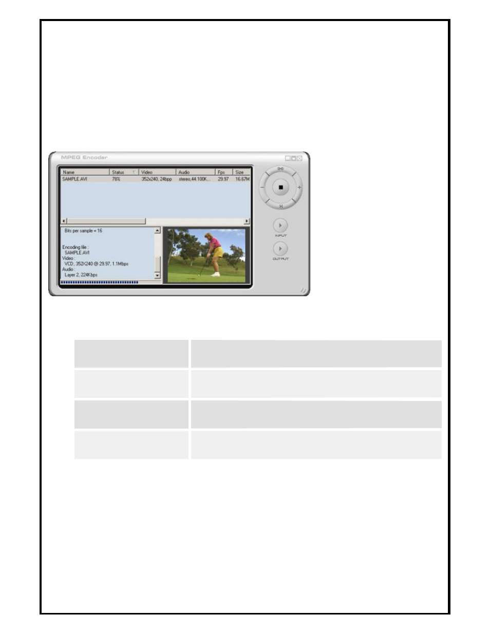 Chapter 6 using mpeg encoder | Airlink ATVUSB05 User Manual | Page 24 / 41