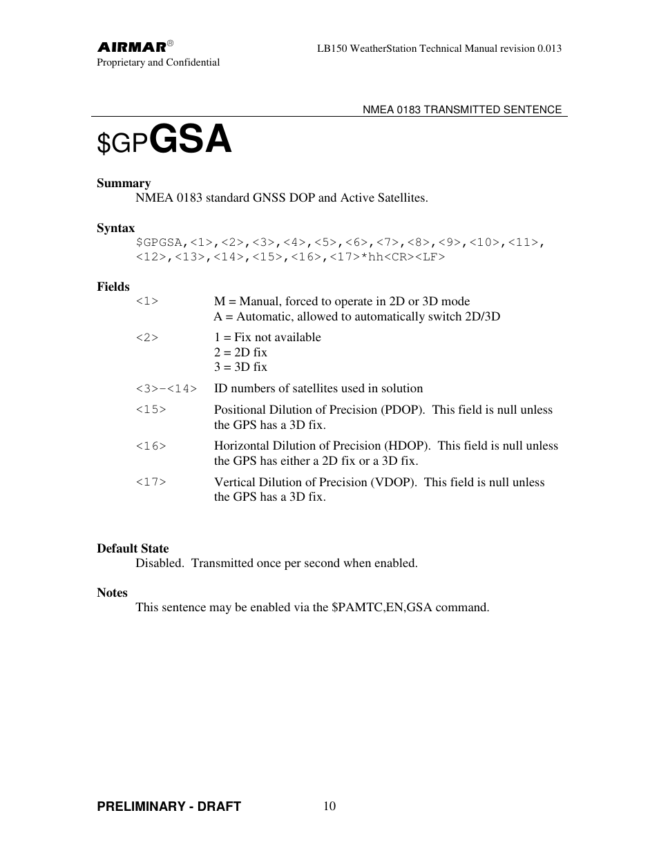 Airmar LB150 User Manual | Page 13 / 72