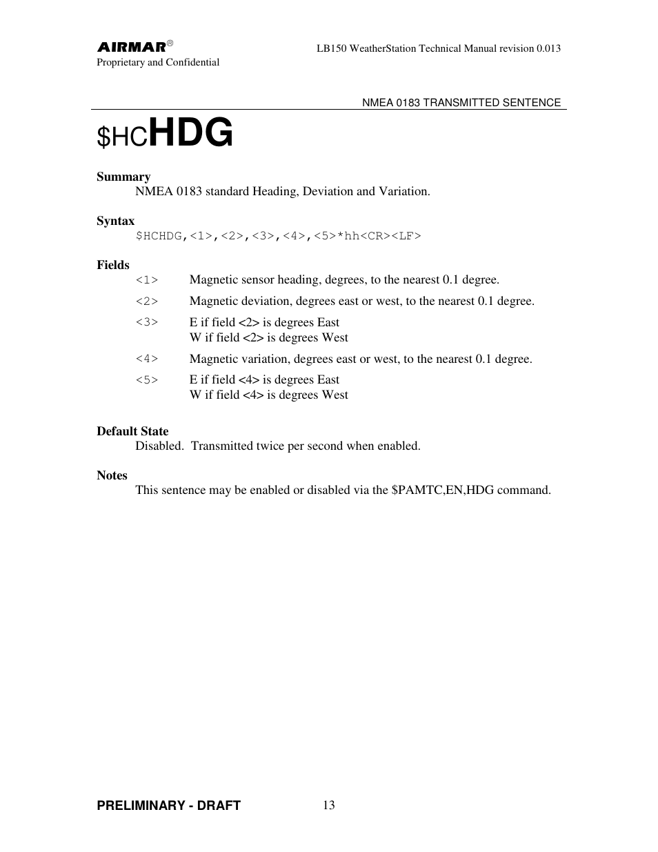 Airmar LB150 User Manual | Page 16 / 72