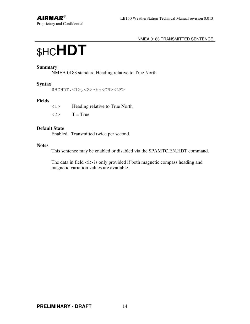 Airmar LB150 User Manual | Page 17 / 72