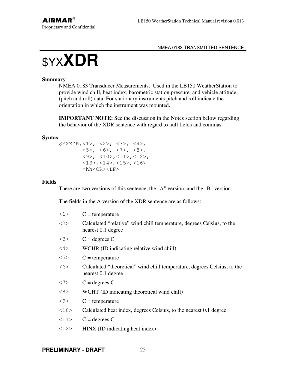 Airmar LB150 User Manual | Page 28 / 72