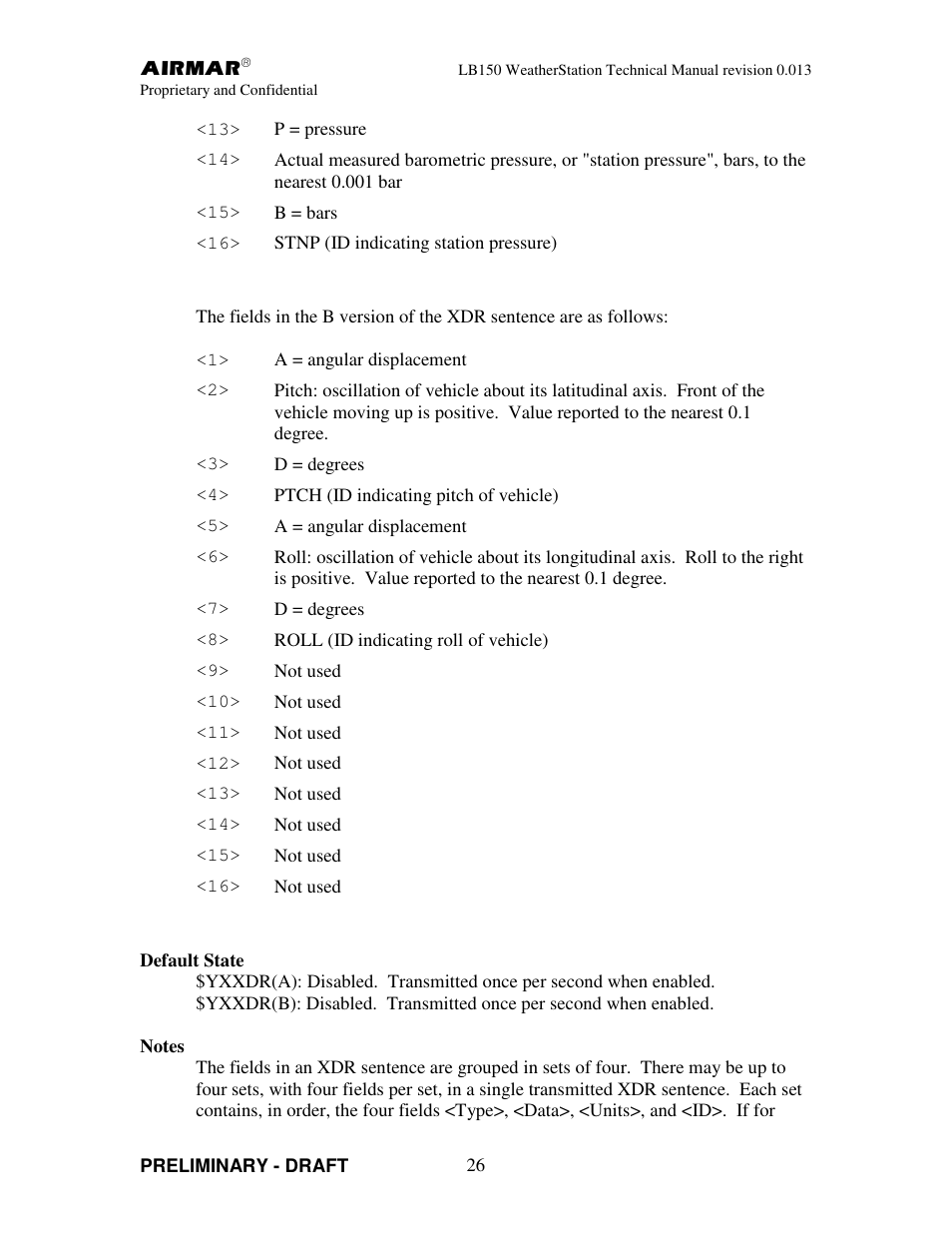 Airmar LB150 User Manual | Page 29 / 72