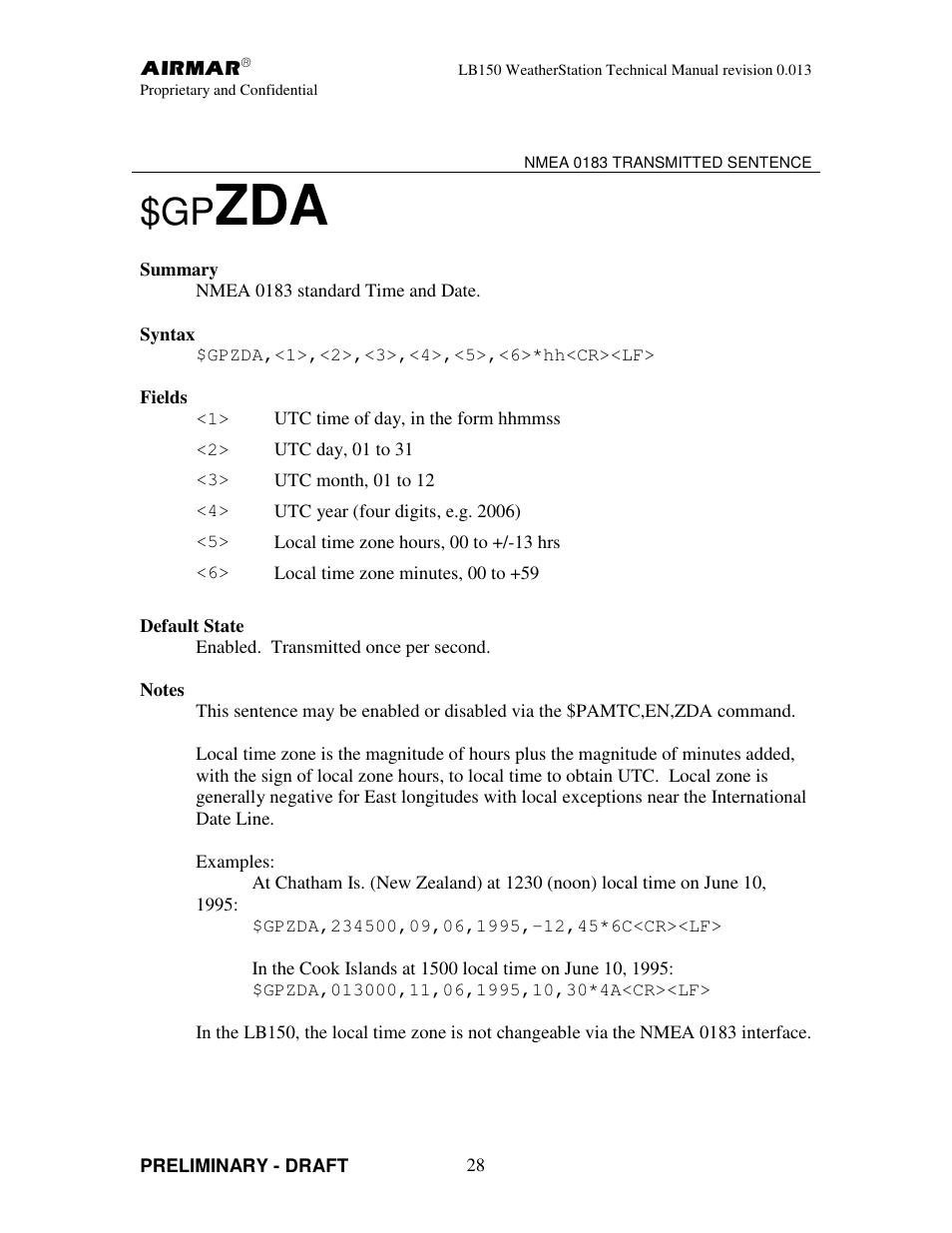 Airmar LB150 User Manual | Page 31 / 72