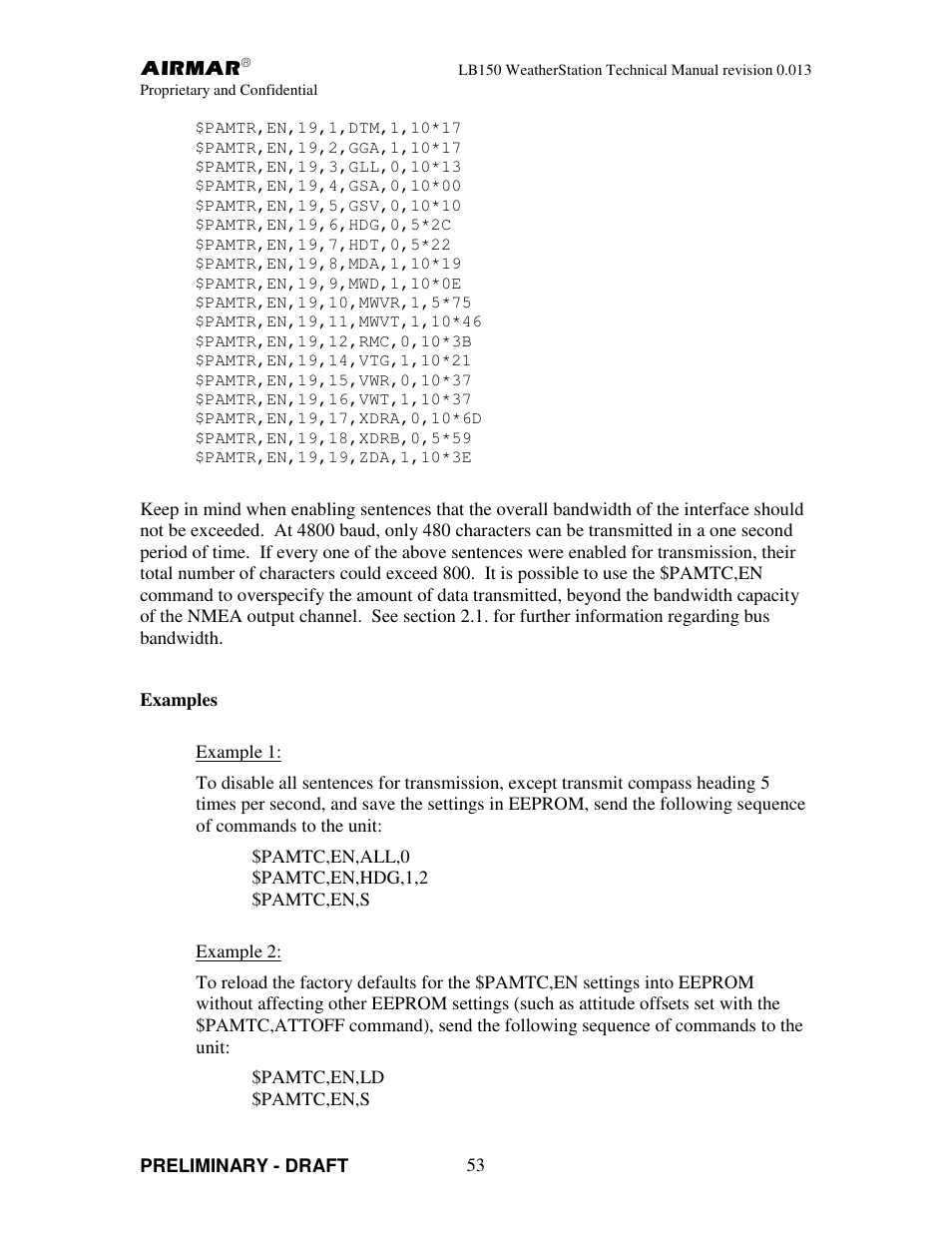 Airmar LB150 User Manual | Page 56 / 72