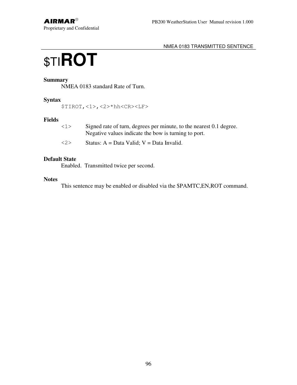 Airmar PB200 User Manual | Page 102 / 151