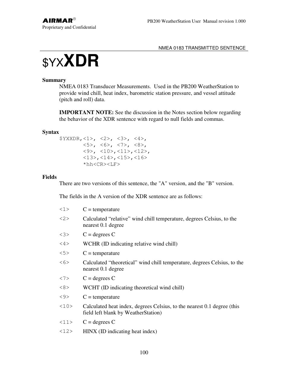 Airmar PB200 User Manual | Page 106 / 151