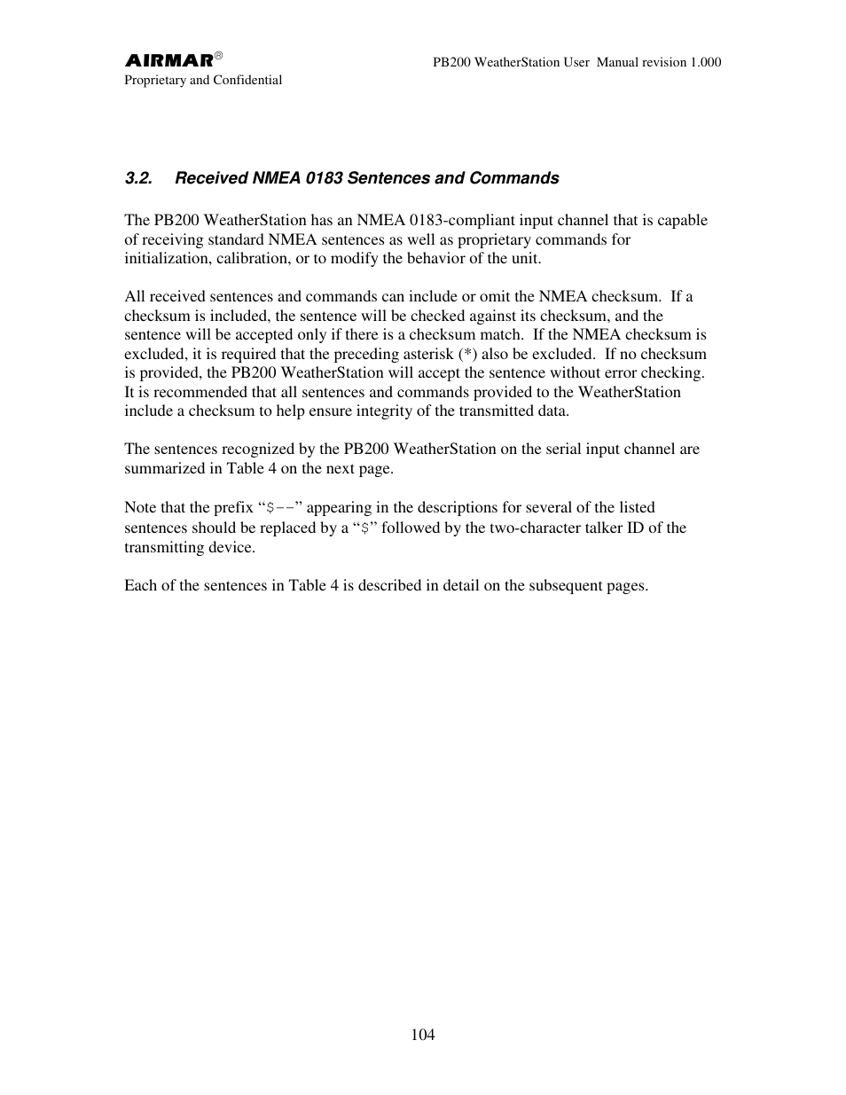 Airmar PB200 User Manual | Page 110 / 151