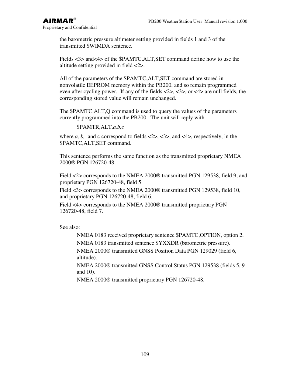 Airmar PB200 User Manual | Page 115 / 151