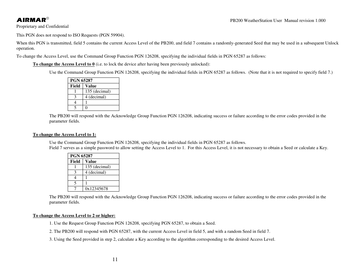 Airmar PB200 User Manual | Page 17 / 151