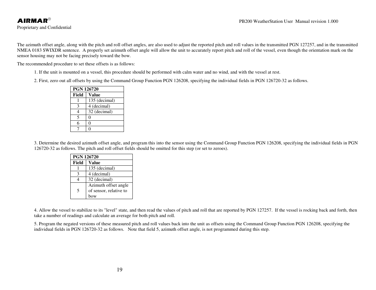 Airmar PB200 User Manual | Page 25 / 151