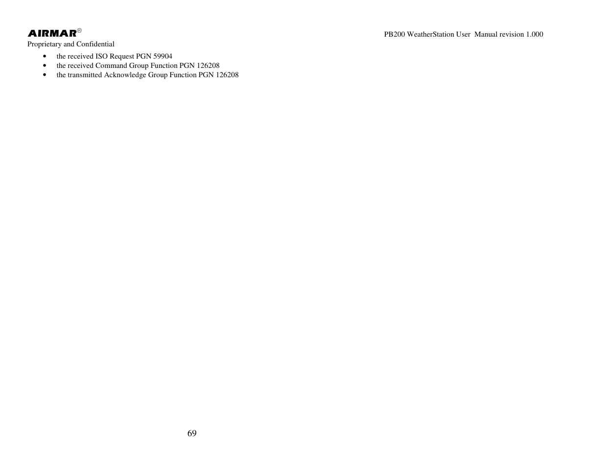 Airmar PB200 User Manual | Page 75 / 151